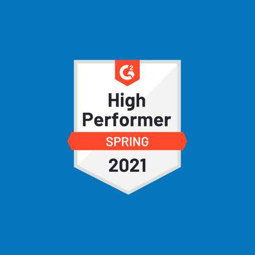 G2 High Performer Spring, Recruiting Software 2021