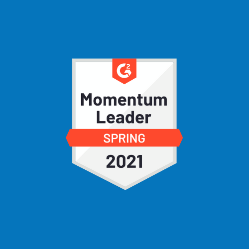 G2 Momentum Leader Spring, Recruiting Software, 2021