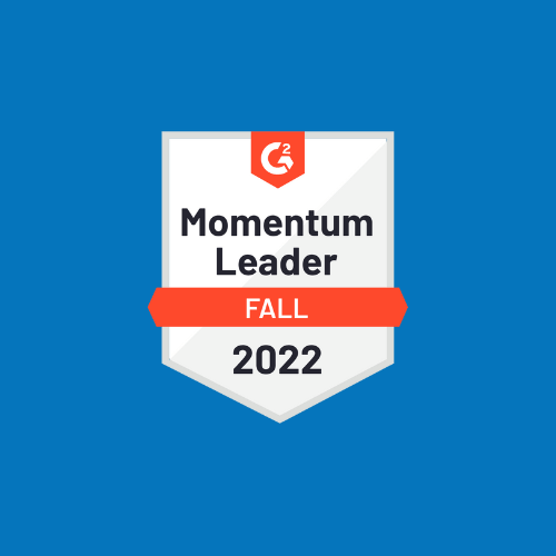 G2 Momentum Leader Fall, Recruiting Software 2022