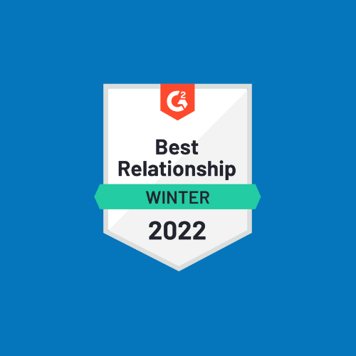 G2 Best Relationship Winter, Recruiting Software  2022
