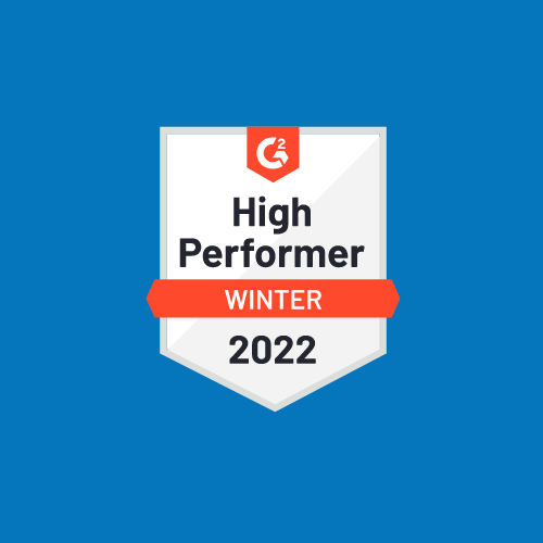 G2 High-Performer Winter, Recruiting Software 2022