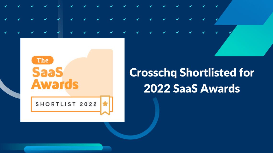 Crosschq Shortlisted for 2022 SaaS Awards  