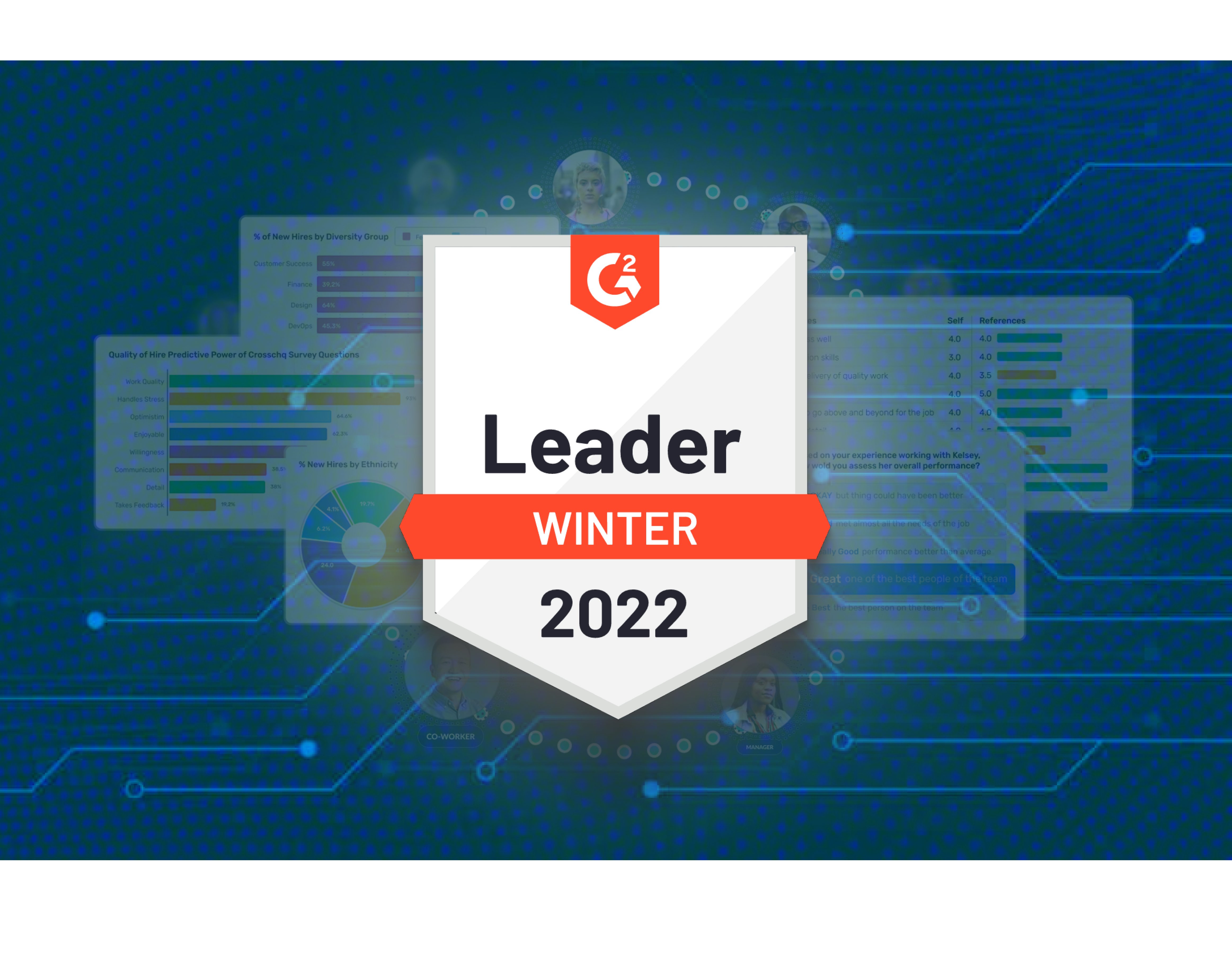 Crosschq Sweeps The Table and Named a Leader Overall in the G2 Reference Check Software Winter 2022 Report