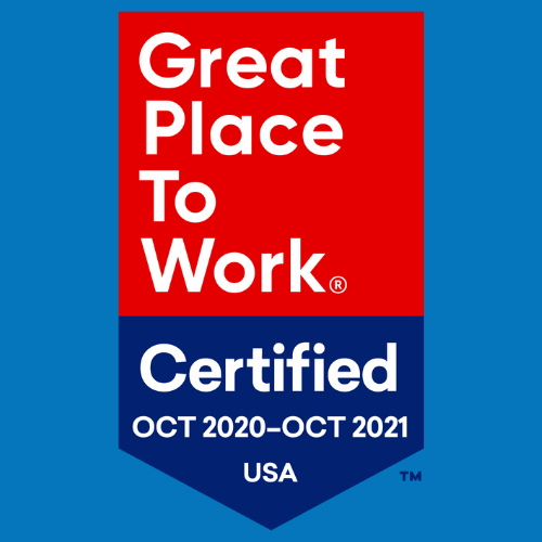 Great Places to Work, 2020-2021 Winner